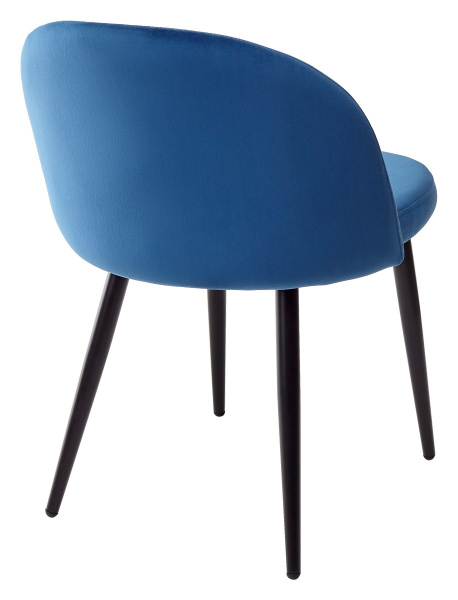 Стул DISCO UF910-18 NAVY BLUE, велюр  М-City