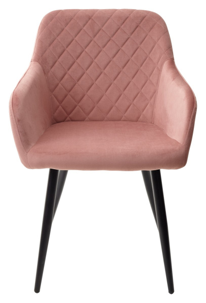 Стул BRANDY BLUVEL-52 розовый/ черный каркас, М-City