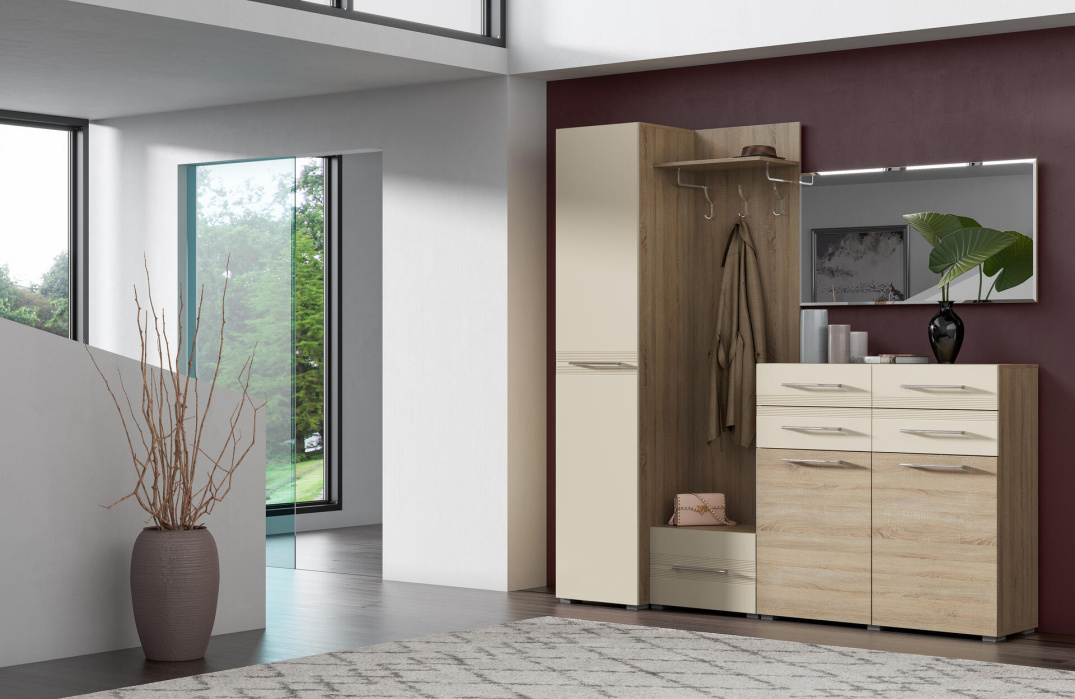 Дуб сонома + панна-котта