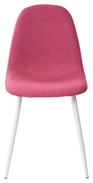Стул CASSIOPEIA G064-23 фуксия, ткань/ белый каркас  М-City