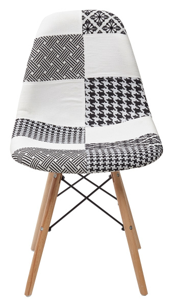 Стул MODERN-623C PATCHWORK-BW, ткань  М-City