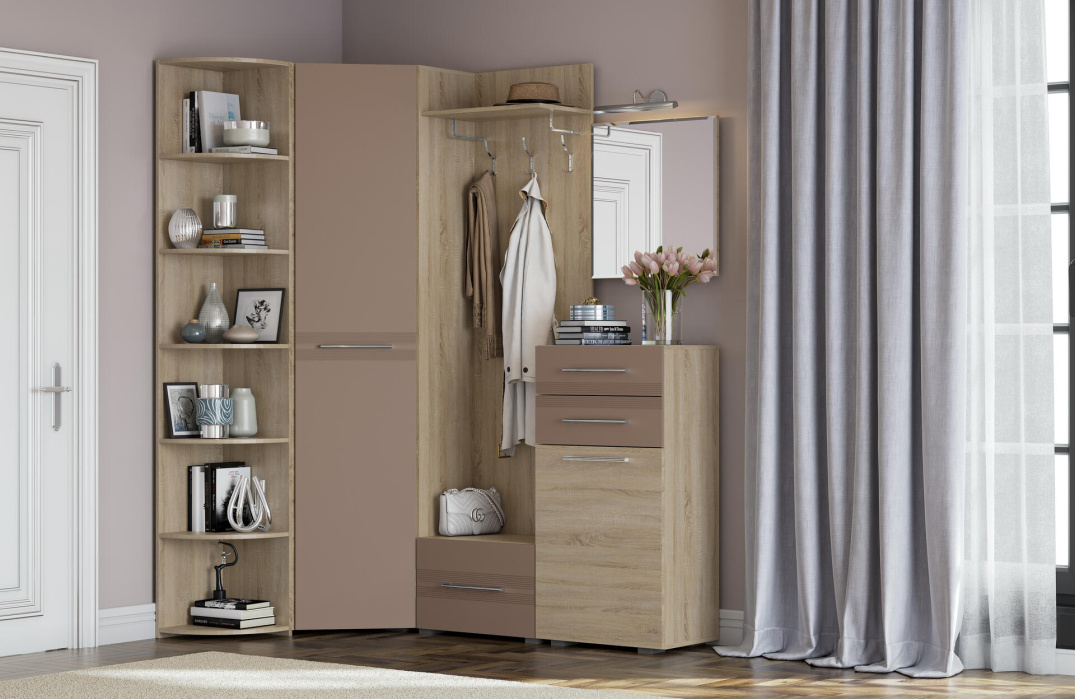 Дуб сонома + кофе