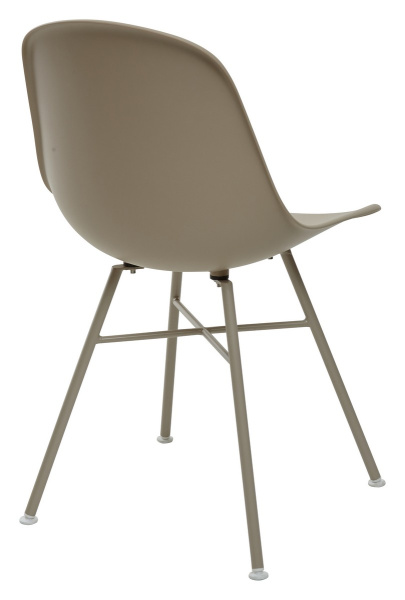 Стул BONNIE 292-CPP BEIGE на металлическом каркасе  М-City