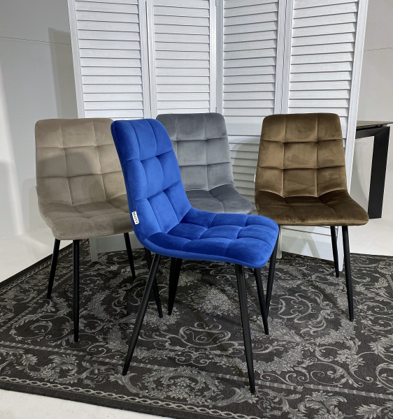 Стул CHILLI G062-49 синий, велюр М-City