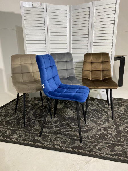 Стул CHILLI G062-40 серый, велюр М-City