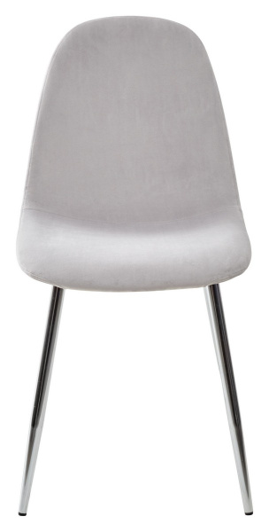 Стул PESCARA UF910-02 LIGHT GREY, велюр  М-City