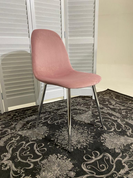 Стул PESCARA UF910-07 PINK, велюр  М-City