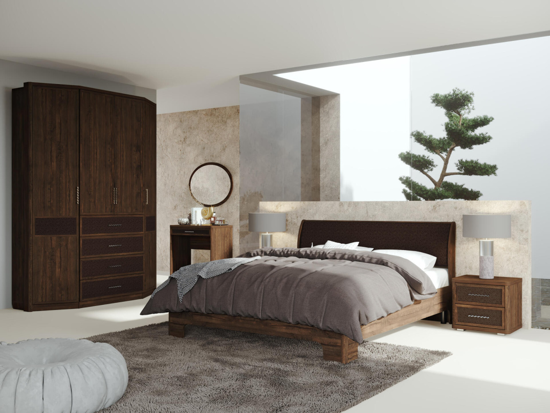 Дуб апрель темный + matrixmat 3117