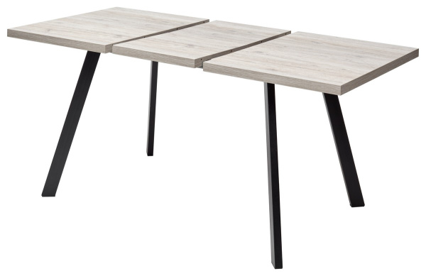 Стол BRICK M 120 Дуб Анкона/ Черный М-City
