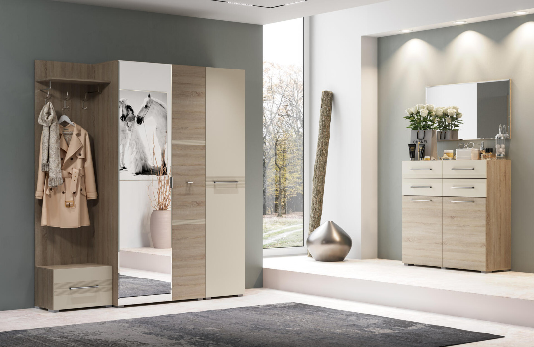 Дуб сонома + панна-котта