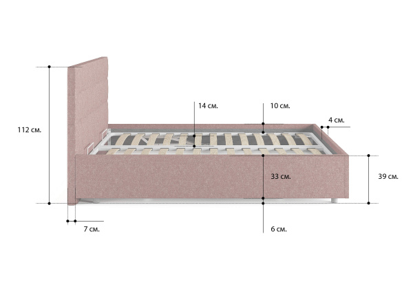 Кровать Сонум Кровать Tivoli