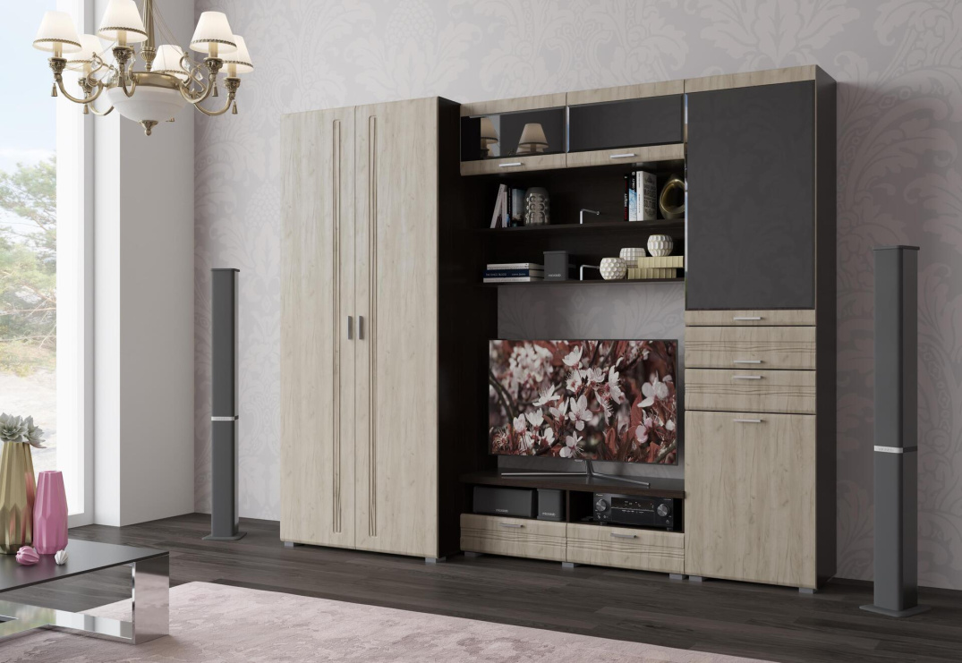 Венге-Дуб серый