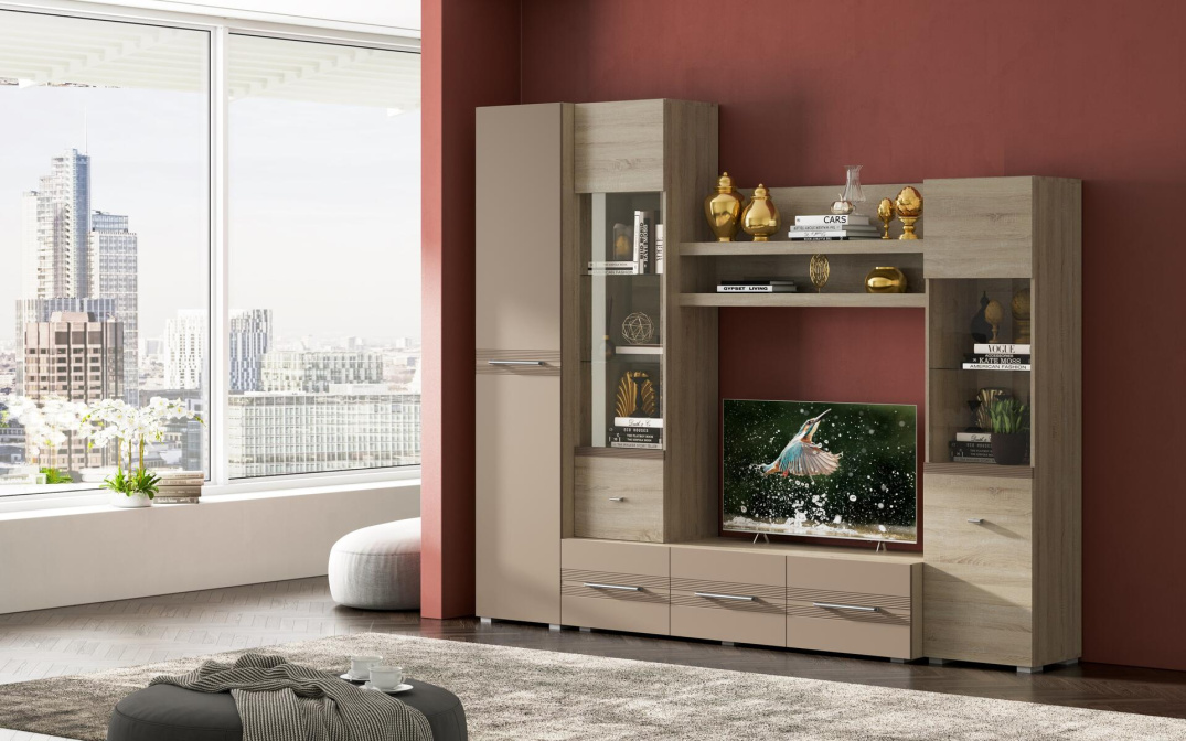 Дуб сонома + кофе