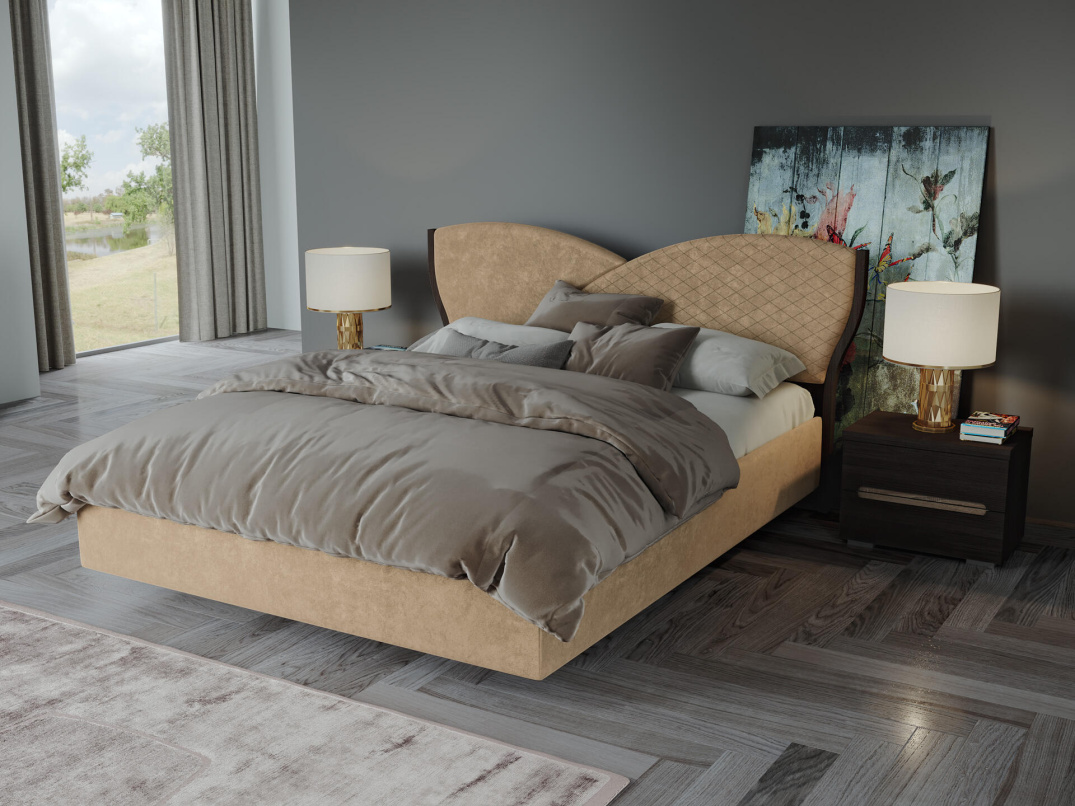 Венге ткань bella rombo 2