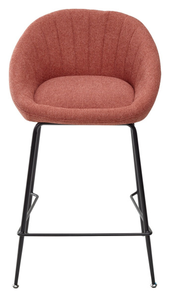 Полубарный стул ATLAS 9105-10 коралл  (H=65cm) М-City