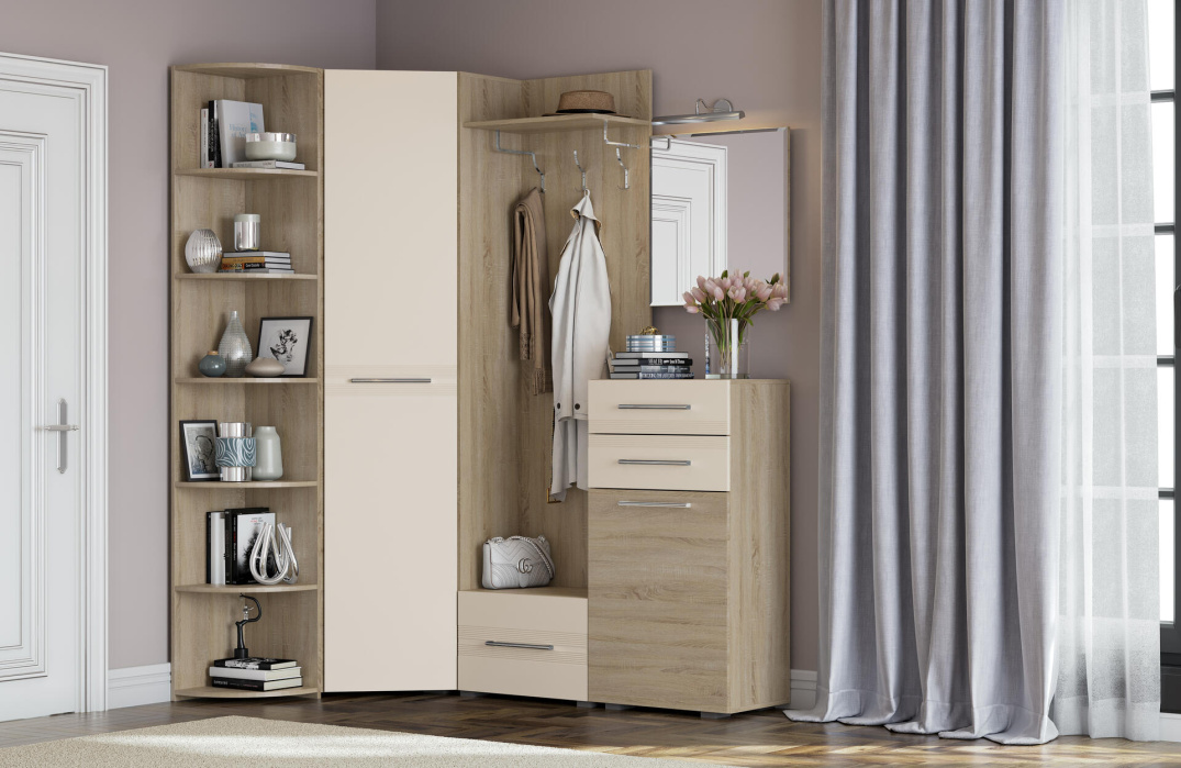 Дуб сонома + панна-котта