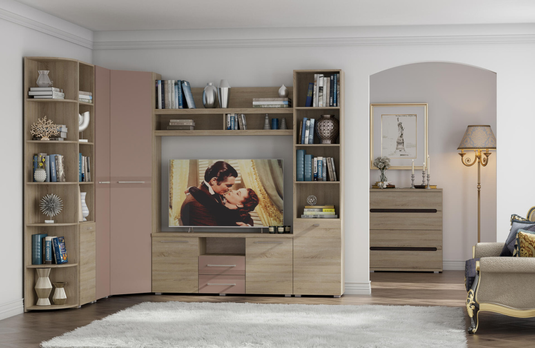 Дуб сонома + кофе