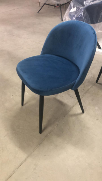 Стул DISCO UF910-18 NAVY BLUE, велюр  М-City