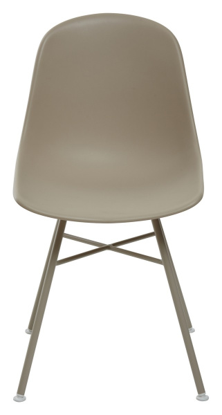 Стул BONNIE 292-CPP BEIGE на металлическом каркасе  М-City