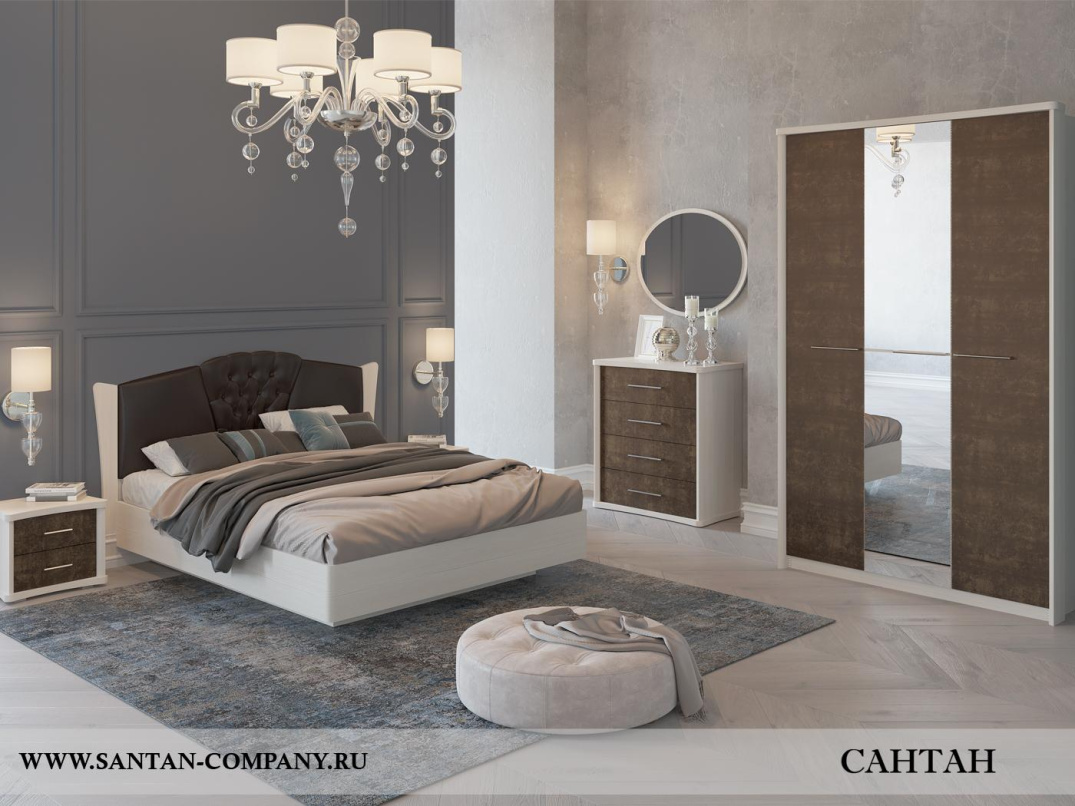 Бодега белая + антик медь кожа prona 3333