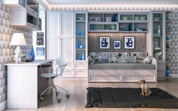 Стол письменный прямой «Баунти СБ-02» (левый/правый)