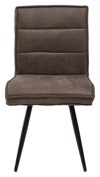 Стул SYLVIE MF-08  темный серо-коричневый, микрофибра MF-08 М-City