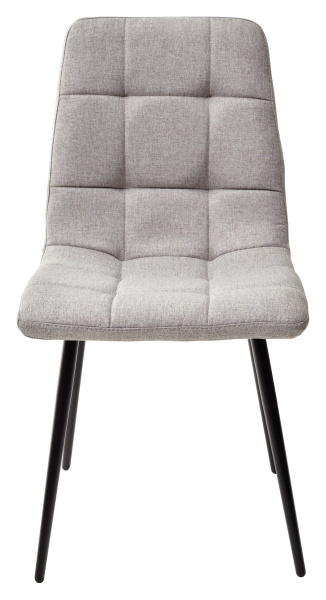 Стул ДИЛАН, цвет теплый серый #25, ткань / черный каркас М-City