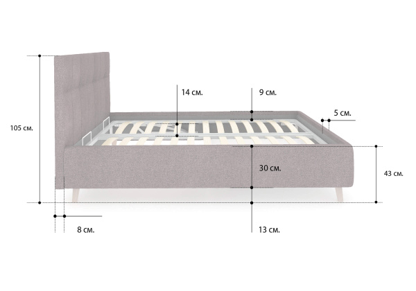 Кровать Сонум Кровать Bella
