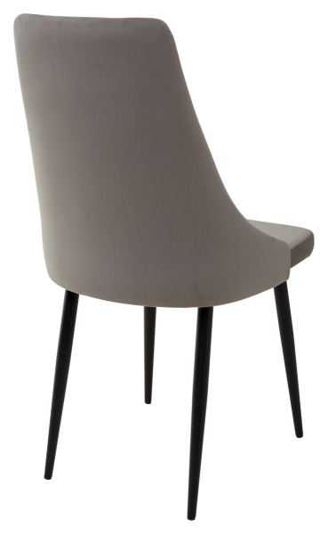 Стул Руссо Premier 25 Серый, велюр/черный каркас M-City