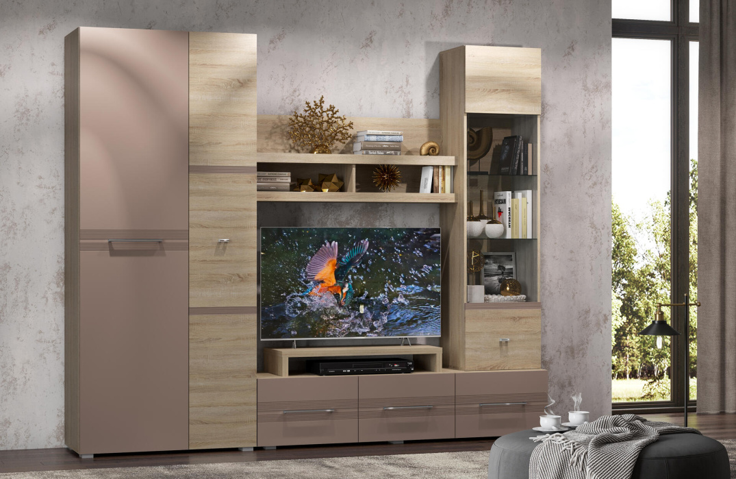 Дуб сонома + кофе