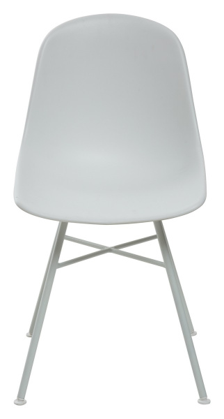 Стул BONNIE 292-CPP WHITE на металлическом каркасе  М-City