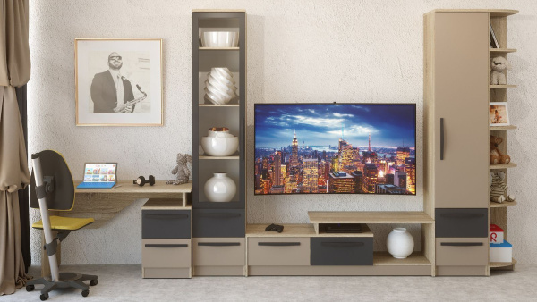 Стол письменный "Стокгольм капучино" СС-02