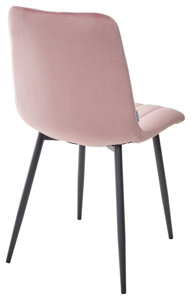 Стул DUBLIN G108-15  пепел розы, велюр / темно-серый каркас М-City