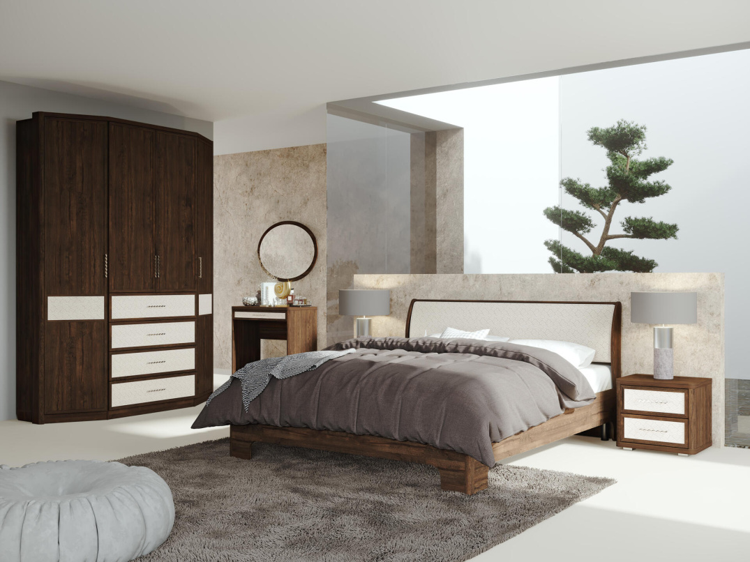 Дуб апрель темный + matrixmat b020