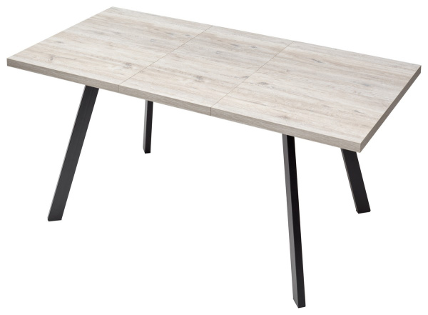 Стол BRICK M 120 Дуб Анкона/ Черный М-City