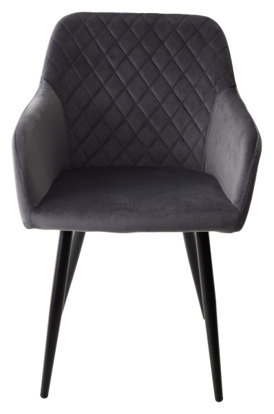 Стул BRANDY BLUVEL-14 серый/ черный каркас, М-City