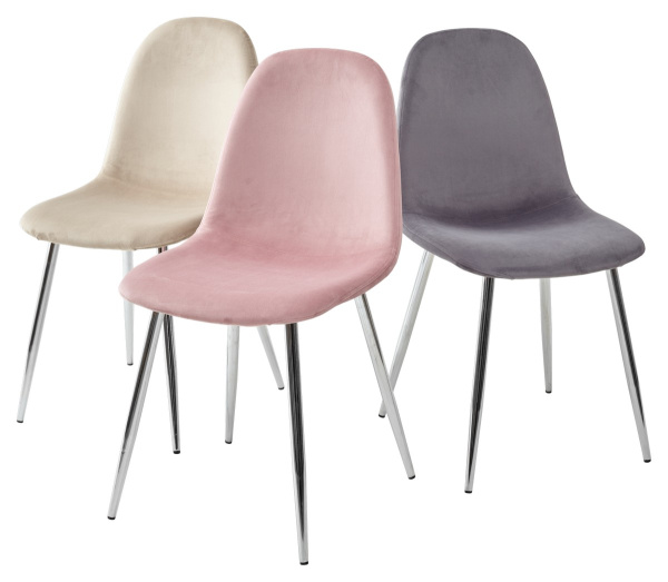 Стул PESCARA UF910-01 LATTE, велюр  М-City