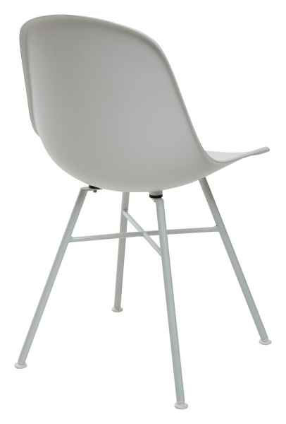 Стул BONNIE 292-CPP WHITE на металлическом каркасе  М-City