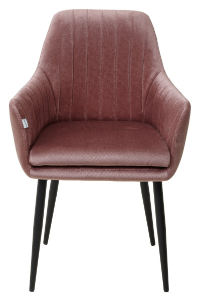 Стул Поль бежевый #5, велюр / черный каркас М-City