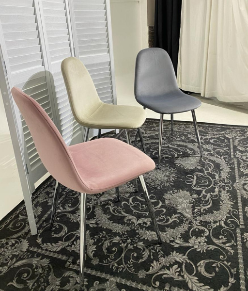 Стул PESCARA UF910-05 DARK GREY, велюр  М-City